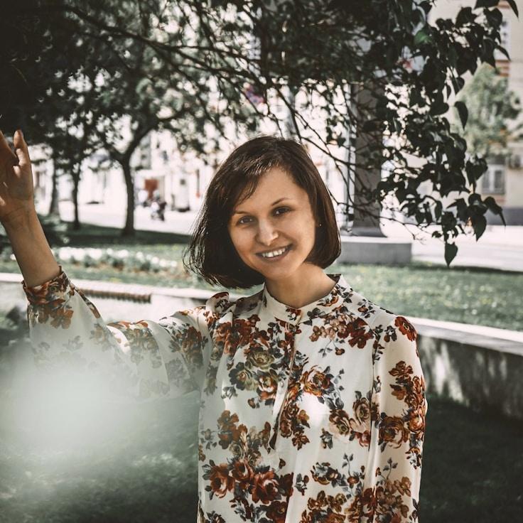 Portrait of Nova, group coordinator and fusion cooking expert